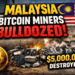 Malaysia Bulldozes Illegal Bitcoin Mining Rigs — Inside a $5M Crackdown | BrainRotLabs.fun